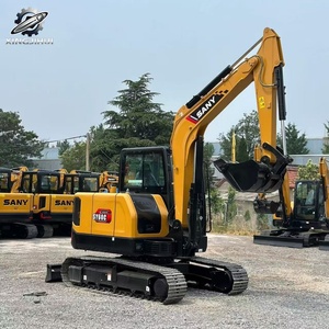 Used Sany60 MiniCrawler Excavator 6Ton 0.25m³<b>Bucket</b> Original Chinese Brand <b>Small</b> Construction Excavator Low Hours Good Condition - Product Image 3