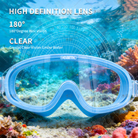Nouvelles lunettes de natation anti-fuite, protection UV, anti-buée, tissu ultra-doux et respectueux de la peau, pour enfants