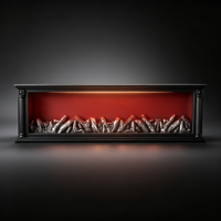 Lampe de cheminée LED, simulation de flamme, lampe de table moderne, lumières artificielles 3D pour Noël, bar, lumières de cheminée extérieures