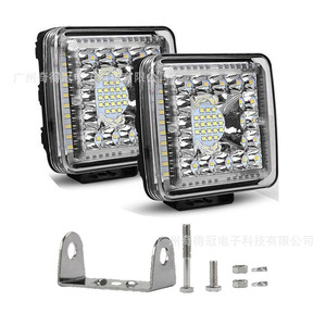 ไฟทำงาน LED ขนาด 4 นิ้ว 231 วัตต์ รูปทรงสี่เหลี่ยม สำหรับติดตั้งกับกันชนหน้ารถออฟโรด หรือบนหลังคา สำหรับการดัดแปลง - Product Image 2