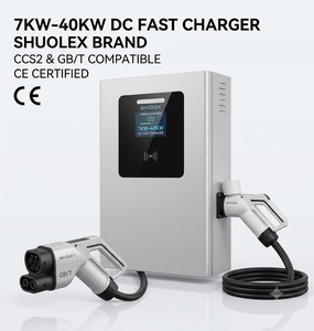 สถานีชาร์จรถยนต์ไฟฟ้าแบบโมดูลาร์ 7kW-40kW ได้รับการรับรองมาตรฐาน CE ระดับ IP54 สำหรับใช้งานกลางแจ้ง พร้อมระบบระบายความร้อนอย่างมีประสิทธิภาพ - Product Image 2