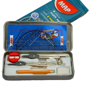 Scatole di Latta Personalizzate per Cancelleria Set di Geometria e Matematica per Scuola - Product Image 1