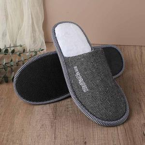 Pantoufles d'hôtel en toile personnalisables, écologiques, jetables, vintage, douces, biodégradables, recyclables, lavables et portables - Product Image 5