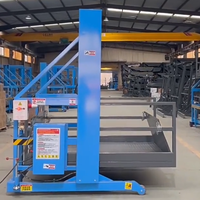 Plateforme de chargement hydraulique mobile compacte 1600x2000mm 2 tonnes pour déchargement de camions
