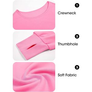 Sudadera Corta Personalizada para Mujer, con Hombros Descubiertos, Manga Larga, Estilo Holgado, Informal, para Otoño - Product Image 5