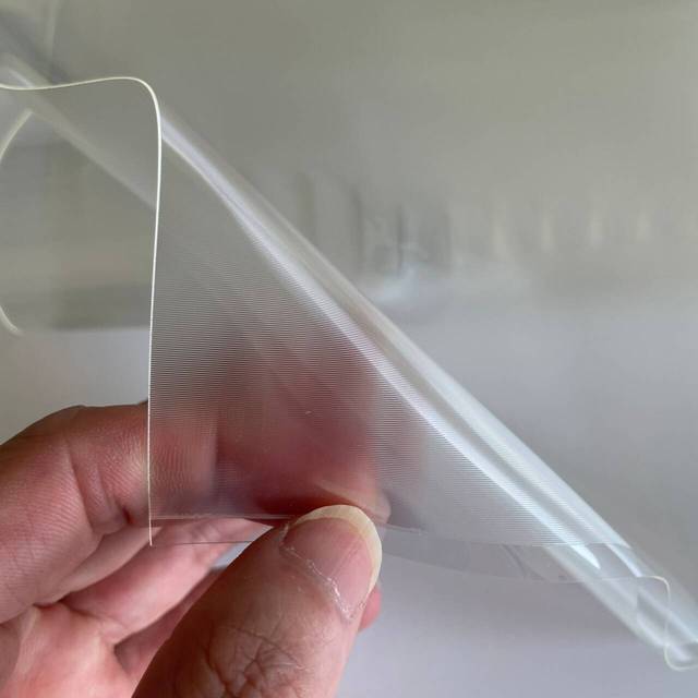 Soft TPU Plastic Transparent Lenticular Sheet & Lens Sheet with 75lpi/90lpi/120lpi for Clothing and Shoes