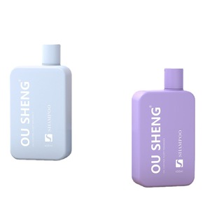 Bouteilles en plastique carrées mates personnalisées de 100 ml, 300 ml, 500 ml, bouteilles de shampooing, bouteilles de revitalisant pour cheveux avec bouchon rotatif - Product Image 2