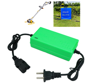 Chargeur de batterie au lithium 12V Chargeur de batterie LiFePO4 Tondeuse à gazon électrique Chargeur de batterie au plomb 12v 60 ampères