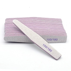Venta Directa de Fábrica: Lima de Uñas de Alta Calidad, Barra de Pulido y Lijado, Gris y Blanca, Recta Larga, Tipo Zebra, para Manicura - Product Image 3