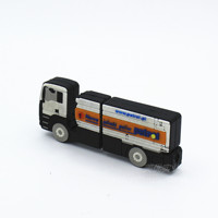 Kulkas bagus mobil bentuk usb flash drive massal PVC usb disk 16GB murah bentuk truk memori usb