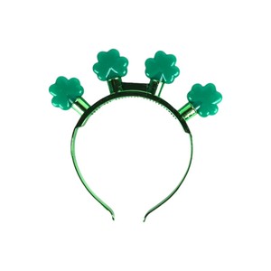 Fasce per Capelli Luminose a Forma di <span class=keywords><strong>Stella</strong></span> per San Patrizio, Accessori Verde Brillante per Bambini, Riutilizzabili e Molto Venduti - Product Image 3