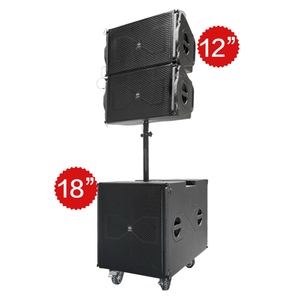 Sandy MX2.1-K6 Enceintes de sonorisation professionnelles à ligne active de 12 pouces pour DJ, scène, néodyme, 300W-1200W, sur pied, portables, pour extérieur - Product Image 1