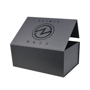 2024 Custom Large Luxury Rigid Cardboard Foldable Gift Box Magnetic Folding Design Embossing Recycled Materials for Weddings - Product Image 1