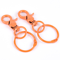 Ivoduff Mehrfarbiger Karabinerhaken-Bindering-Clip Loseblatt-Bindering mit Haken