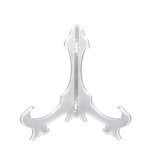 Photo Frame Stand T Shape <b>Plastic</b> Transparent Display Rack Home Decor Support <b>Bracket</b> - Product Image 5
