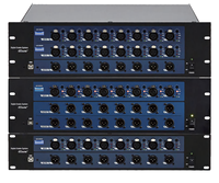 Ensemble de haut-parleurs colonne actifs professionnels en métal 500W avec interface audio Dante 8x8 8x16 16x8 et boîtier I/O sans perte longue distance