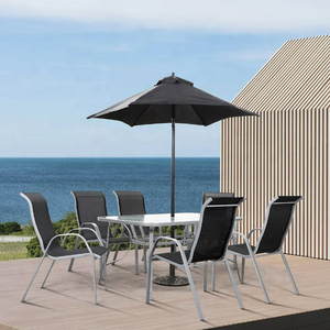 6pcs chaises pliantes et <span class=keywords><strong>table</strong></span> <span class=keywords><strong>avec</strong></span> <span class=keywords><strong>trou</strong></span> <span class=keywords><strong>de</strong></span> parapluie <span class=keywords><strong>jardin</strong></span> mobilier d'extérieur chaise <span class=keywords><strong>table</strong></span> ensemble <span class=keywords><strong>avec</strong></span> <span class=keywords><strong>parasol</strong></span> - Product Image 3