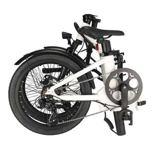 Bicicleta Eléctrica Plegable de Aluminio Naicisports de 20 Pulgadas para Desplazamientos Urbanos Diarios, 7 Velocidades, 36V 10.5Ah, Llantas Resistentes a Pinchazos - Product Image 3