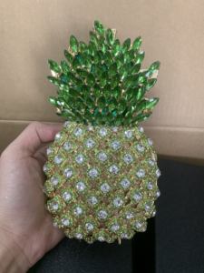 กระเป๋าคลัทช์คริสตัลประดับเพชรเทียม ดีไซน์ทันสมัย เหมาะสำหรับงานเลี้ยงอาหารค่ำ งานแต่งงาน งานราตรี และงานอีเว้นท์ต่างๆ - Product Image 6