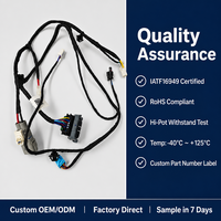 Kit de câblage pour quad ATV personnalisé 14AWG 12V étanche pour moteur 110cc 125cc 250cc