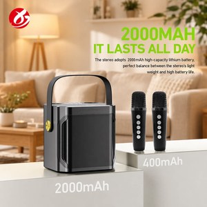 プロ仕様ポータブルカラオケデュアルマイクS882 <span class=keywords><strong>Bluetooth</strong></span>スピーカーS882 - Product Image 3