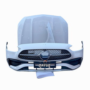Grille de pare-chocs avant d'origine d'occasion en plastique pour <span class=keywords><strong>Mercedes</strong></span>-<span class=keywords><strong>Benz</strong></span> Classe <span class=keywords><strong>C</strong></span> C206/C200L/C260L/C300L 2022-2024, à fixer par boulons - Product Image 3