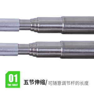 Red de aterrizaje telescópica de 85cm, red de malla de acero inoxidable plegable de 37cm para niños, juguete de exploración de la naturaleza al aire libre - Product Image 4