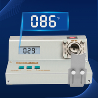 Termómetro Digital de Precisión para Pistola de Aire Caliente con Pantalla Digital, Probador de Temperatura Rápido con 196 Boquillas, Nuevo, Varias Boquillas Compatibles