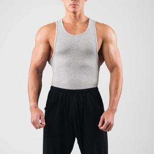 Wholesale Custom Summer Sleeveless Quick Dry <b>Undershirt</b> Tank Top for Men 100% Cotton Casual Style for Gym Use - Product Image 1