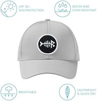Oem Custom Hoge Kwaliteit 5 Paneel Laser Gesneden Gat Geperforeerde Hoed, Waterdichte Sport Baseball Cap,Rubber Logo Performance Papa Hoed