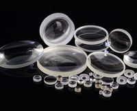 Optical BK7 Glass Plano Convex Lens with Anti-Reflective Coating ISO9001 Certified for Medical Use