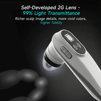 Meiboyi AI Écran Miroir 28,8 Pouces avec Analyse Intelligente du Cuir Chevelu, Détecteur Unique à 3 Lentilles, Appareil Portable HD pour Usage Domestique