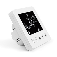 Thermostat intelligent Tuya WiFi pour unité de ventilation à bobine (FCU) et climatiseur central, contrôle du ventilateur à 3 vitesses pour système de climatisation centralisé (HVAC)