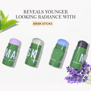 Mặt nạ đất sét dính mặt mặt nạ bùn rắn bùn núi lửa bùn hoa oải hương - Product Image 5