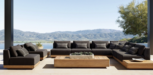 Sassanid Colección contemporánea al aire libre Patio Jardín Hotel Resort Sala de estar Santos Silla de salón de teca - Product Image 6