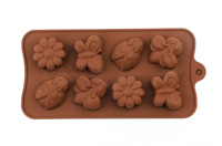 Moule antiadhésif en silicone personnalisé, en résine, pour bonbons, chocolat, avec lettres, à faire soi-même