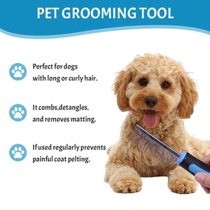 Cepillo para Mascotas, Peine para Desenredar el Pelo de Perros y Gatos, Elimina Nudos y Enredos - Product Image 5