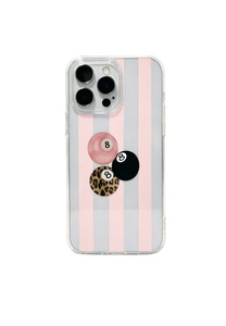 Custodia per telefono in TPU trasparente con motivo a bilardo 8 palle a righe <span class=keywords><strong>rosa</strong></span>, <span class=keywords><strong>cover</strong></span> antiurto estetica e simpatica per <span class=keywords><strong>iPhone</strong></span> 17 16 15 14 13 <span class=keywords><strong>Pro</strong></span> <span class=keywords><strong>Max</strong></span> - Product Image 6