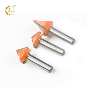 Fraise à rainurer en V à pointes en carbure 120 °   Embouts en V à 90 degrés 150 °   Fraise à rainurer en V de précision 3D en carbure monobloc de 8 mm pour le <span class=keywords><strong>bois</strong></span> - Product Image 4