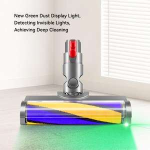 <span class=keywords><strong>Brosse</strong></span> en carbone <span class=keywords><strong>pour</strong></span> aspirateur <span class=keywords><strong>brosse</strong></span> à carreaux tête de <span class=keywords><strong>brosse</strong></span> à entraînement direct adaptée à Dysons V10 Slim V12 Slim - Product Image 5