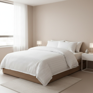 <span class=keywords><strong>Copripiumino</strong></span> morbido per adulti in cotone <span class=keywords><strong>bianco</strong></span> antiacaro per Hotel di lusso per letto - Product Image 5