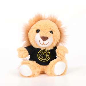 Peluche de León Personalizado OEM/ODM, Juguete de Peluche de León Sentado, Peluche de Animal con Icono Personalizado, Juguete Suave de León - Product Image 1