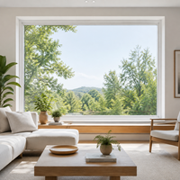 Fenêtres fixes en vinyle LEDOW pour les États-Unis et le Canada |   Fenêtres panoramiques en PVC à haute efficacité énergétique, tailles personnalisées pour les constructeurs et les distributeurs