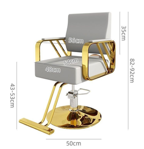 Silla de Peluquería Ajustable para Corte de Cabello, Estilismo y Coloración, Asiento para Equipo de Salón de Belleza, Silla de Barbería - Product Image 6