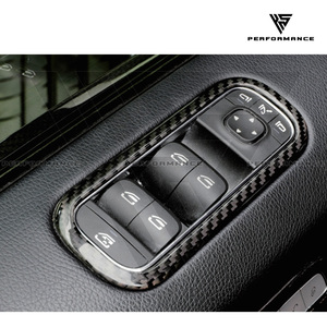 Cornice in Fibra di Carbonio per Interruttore Alzacristalli per Mercedes Benz Classe G G63 G500 G350 G400D, Parti Interne <span class=keywords><strong>Auto</strong></span>, Finiture Interne - Product Image 3