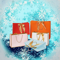 Sacs cadeaux de mariage personnalisés en papier d'art imprimé offset, recyclables, avec poignée en corde de coton et votre propre logo – Fabrication économique