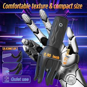 3 Stärken, 7 Vibrationsmodi, Anti-Rutsch-Griff-Stimulator für Penis, Klitoris und Brustwarzen, Penis-Vibrator-Trainer - Product Image 5