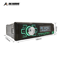 Lecteur MP3 universel pour voiture MP3017, effets sonores EQ, FM/auxiliaire/TF/USB, autoradio universel
