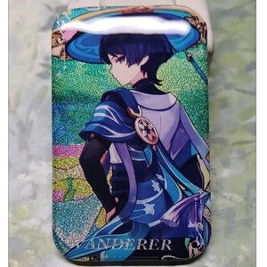 2025 Game Wanderer Kabukimono Balladee Pins Rectangle Breastpin Badge Jewelry Handbag Schoolbag <b>Hat</b> Accessories-F - Product Image 1