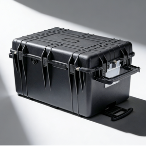 Özelleştirilebilir Ağır Hizmet Tipi Büyük Boyutlu Uçuş Çantası Dayanıklı Sert PP Malzeme Su Geçirmez Plastik Enjeksiyon Ekipmanı OEM Desteği - Product Image 3